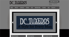 Desktop Screenshot of dctuxedos.net